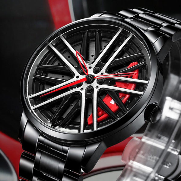 Stereoscopic Car Wheel Watch