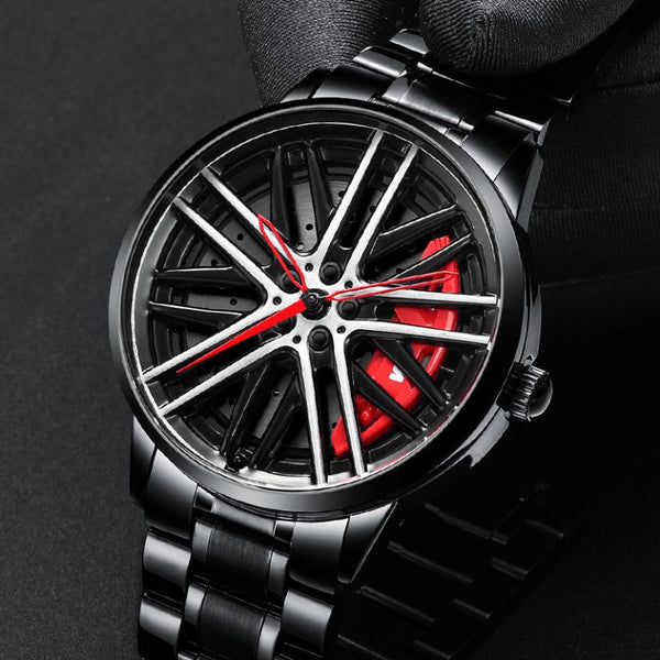 Stereoscopic Car Wheel Watch