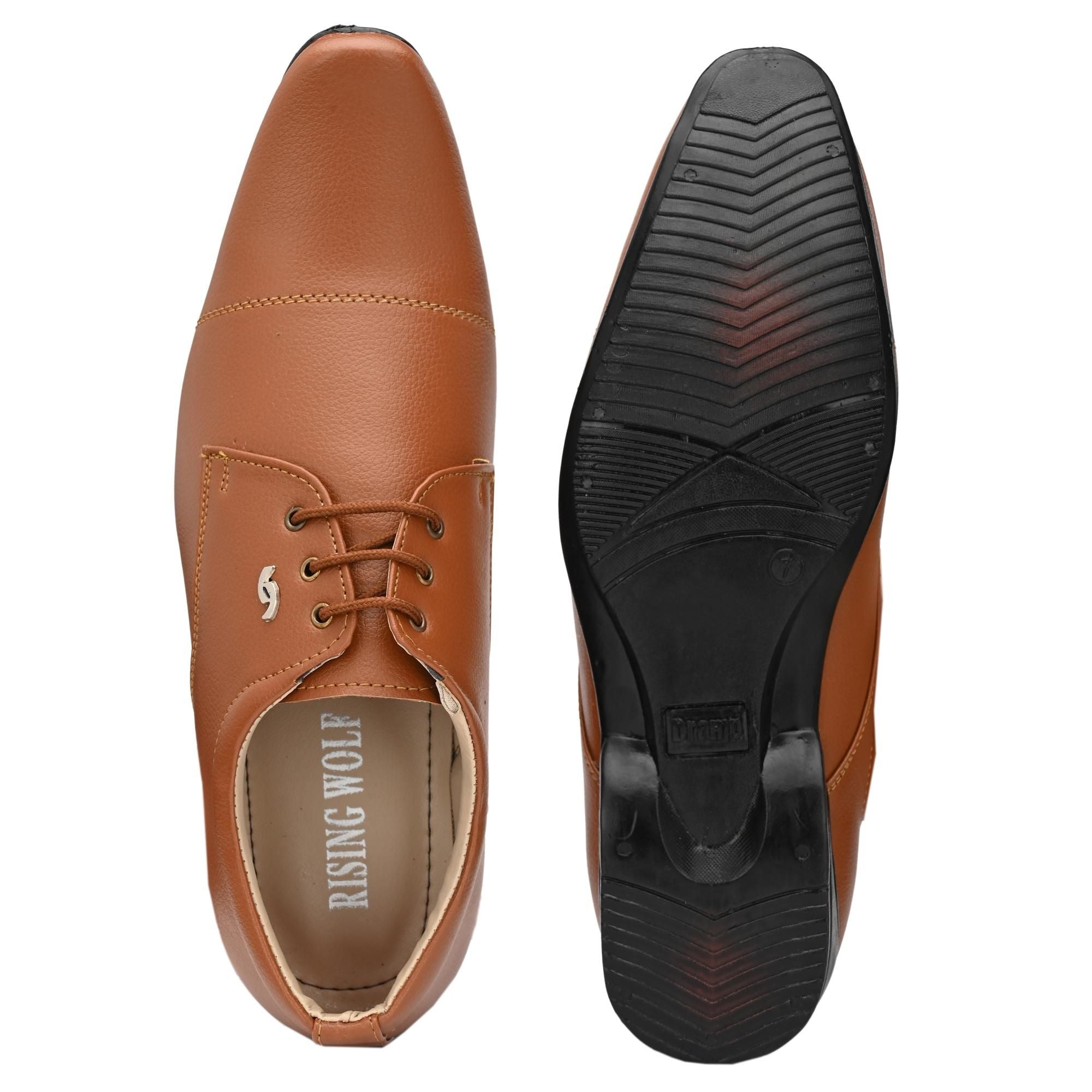 Pure Syntethic Leather Formal Shoes For Men