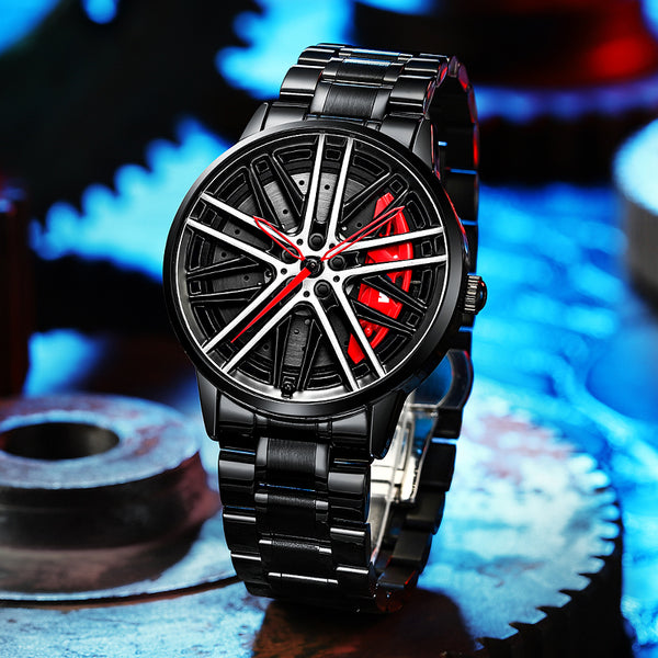 Stereoscopic Car Wheel Watch