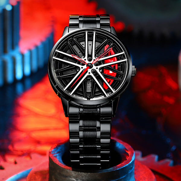 Stereoscopic Car Wheel Watch